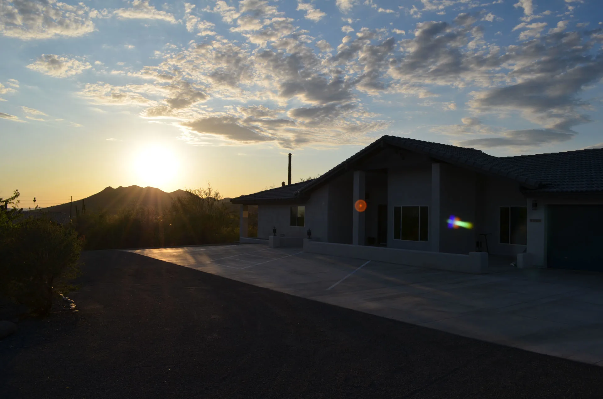 Exterior view of assisted living residence